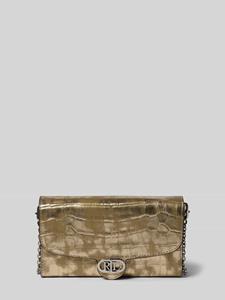 Lauren Ralph Lauren Schoudertas van schapenleer met labeldetail, model 'ADAIR'