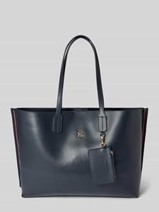 Tommy Hilfiger Handtas met logo-applicatie, model 'DISTINCT'