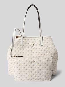 Guess Handtas met labelapplicatie, model 'WAVE'