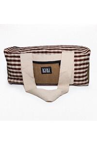 LaLu Products Herren vegan Duffle Bag Chandre Sand Xl Braun