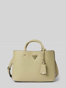 Guess Handtas met labelapplicatie, model 'MERIDIAN'