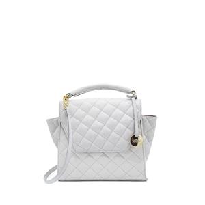 Mōsz MŌSZ Phoebe Handbag Quilted Off White Shiny Light Gold