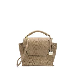 Mōsz MŌSZ Phoebe Handbag Jungle Taupe Shiny Light Gold