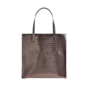 Ted Baker  Croccon Croc Detail Large Icon Gunmetal