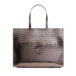 Ted Baker  Allicon Croc Detail EW Icon Gunmetal