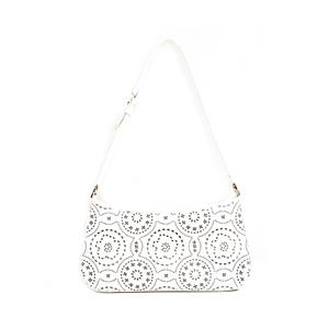 Ted Baker  Libily Laser Cut Magnolia Shoulder Bag White