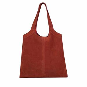 Cowboysbag  Suede Handbag Alpha Brandy