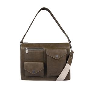 Cowboysbag  Houston Handbag Camouflage Green