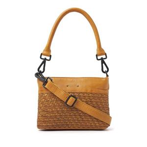 DR Amsterdam Tampa Braided Handbag Yellow
