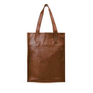 MYOMY  My Paper Bag Shopper Anaconda Brandy
