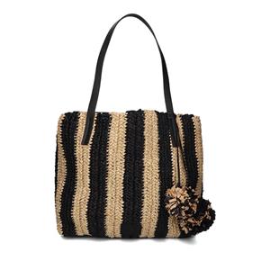 Fred de la Bretonière Fred De La Bretoniere Shopper Black/Beige