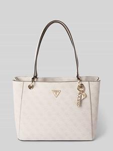 Guess Handtas met labelapplicatie, model 'NOELLE'