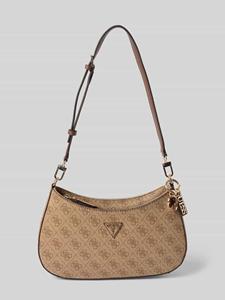 Guess Handtas met labelapplicatie, model 'NOELLE'