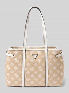 Guess Handtas met labelapplicatie, model 'BEYZA GIRLFRIEND TOTE'