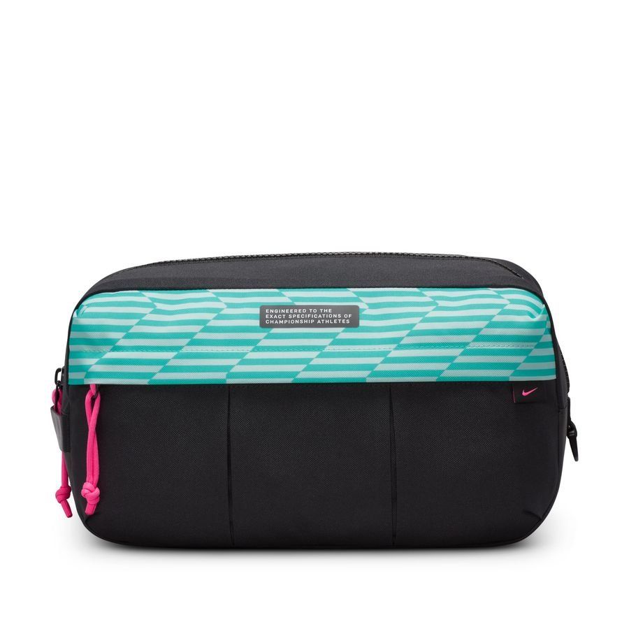 Nike Schoenentas Academy Prism - Zwart/Ocean Cube/Groen/Roze