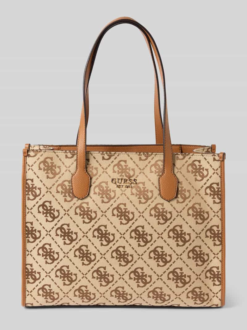 Guess Shopper met labelapplicatie, model 'SILVANA GIRLFRIEND TOTE'