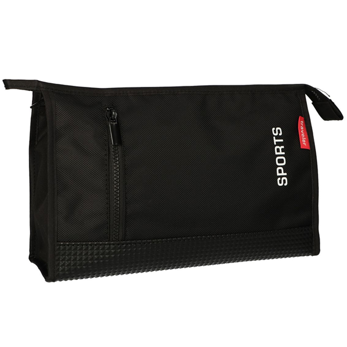 Traveller Toilettas Rubber zwart