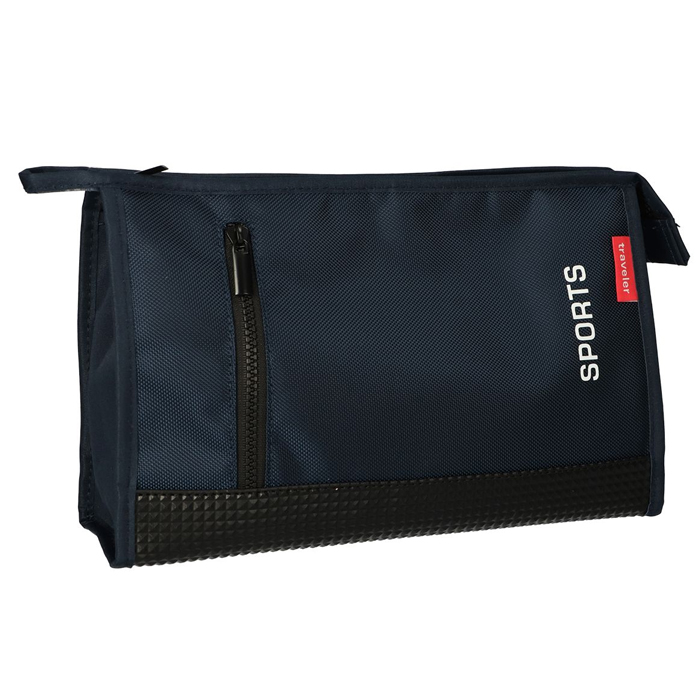 Traveller Toilettas Rubber blauw