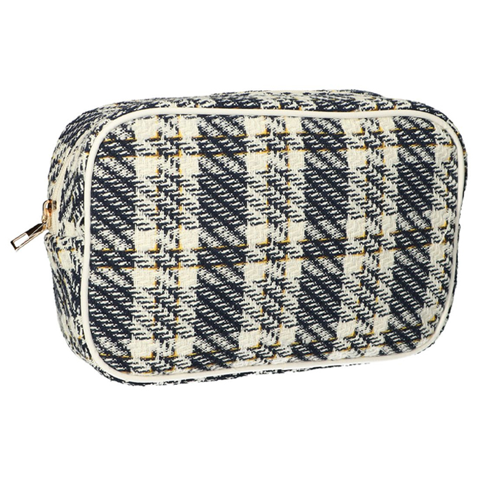 Traveller Toilettas Box Tweed Ruit