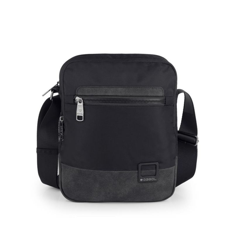 Gabol Crossbody Schoudertas 8'' Stone Zwart