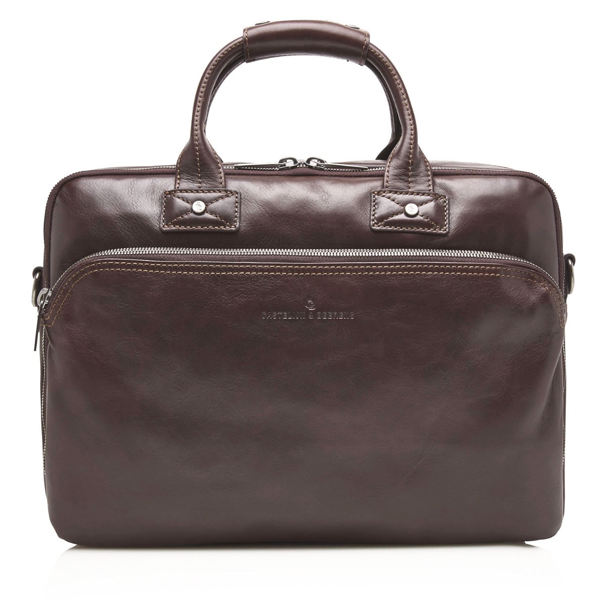 Castelijn & Beerens Firenze Business Laptop Bag 15.6 + Tablet RFID-Mocca