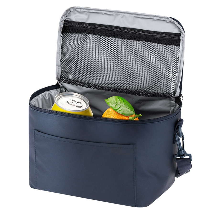 Benson koeltas Greenland - inhoud 7 liter - Blauw - 25 x 16 x 18 cm - Koeltassen - polyester/alumini -