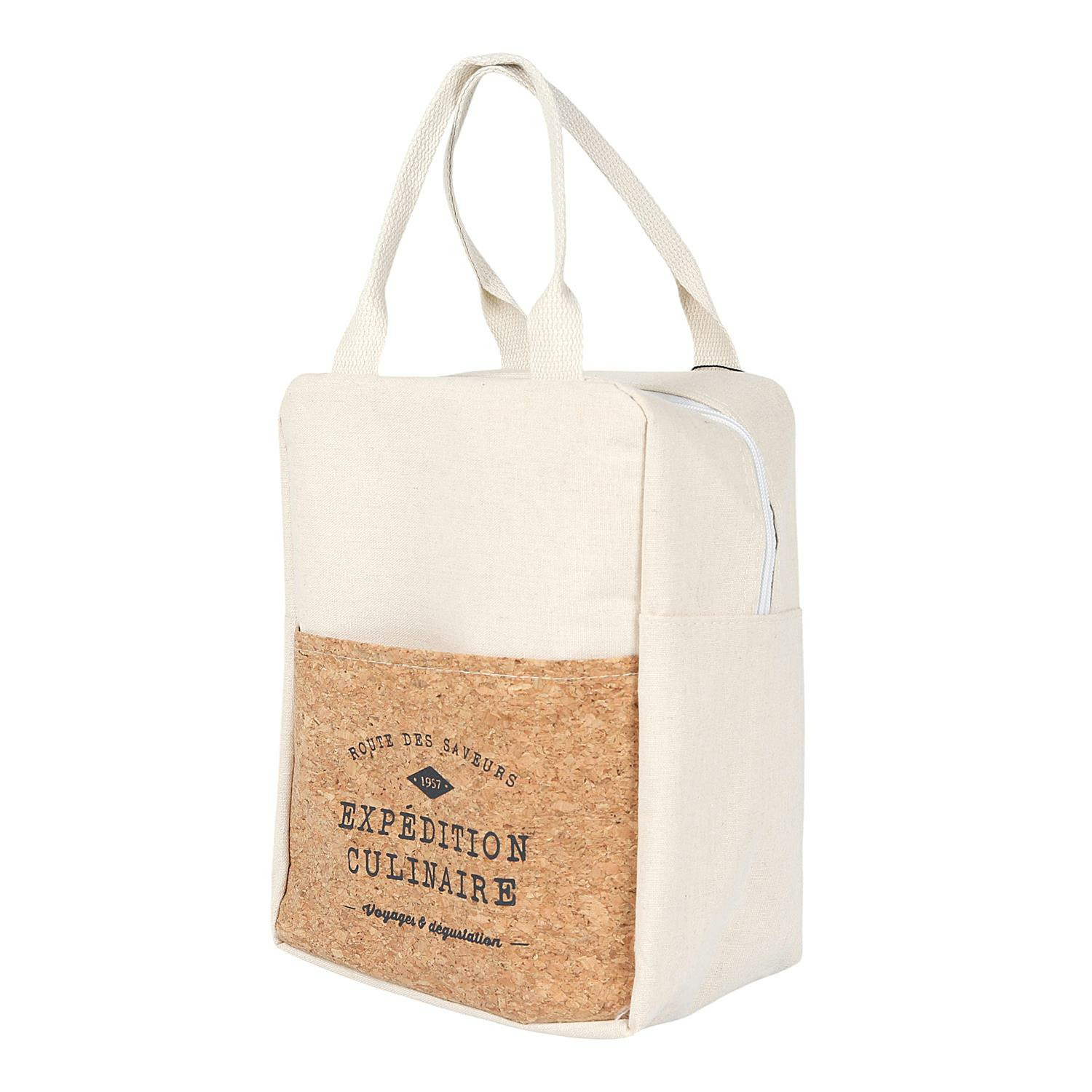 Cook Concept Koeltas Miami - voor lunch en drankjes - 5L - 20 x 11 x 28 cm - Draagband - wit -