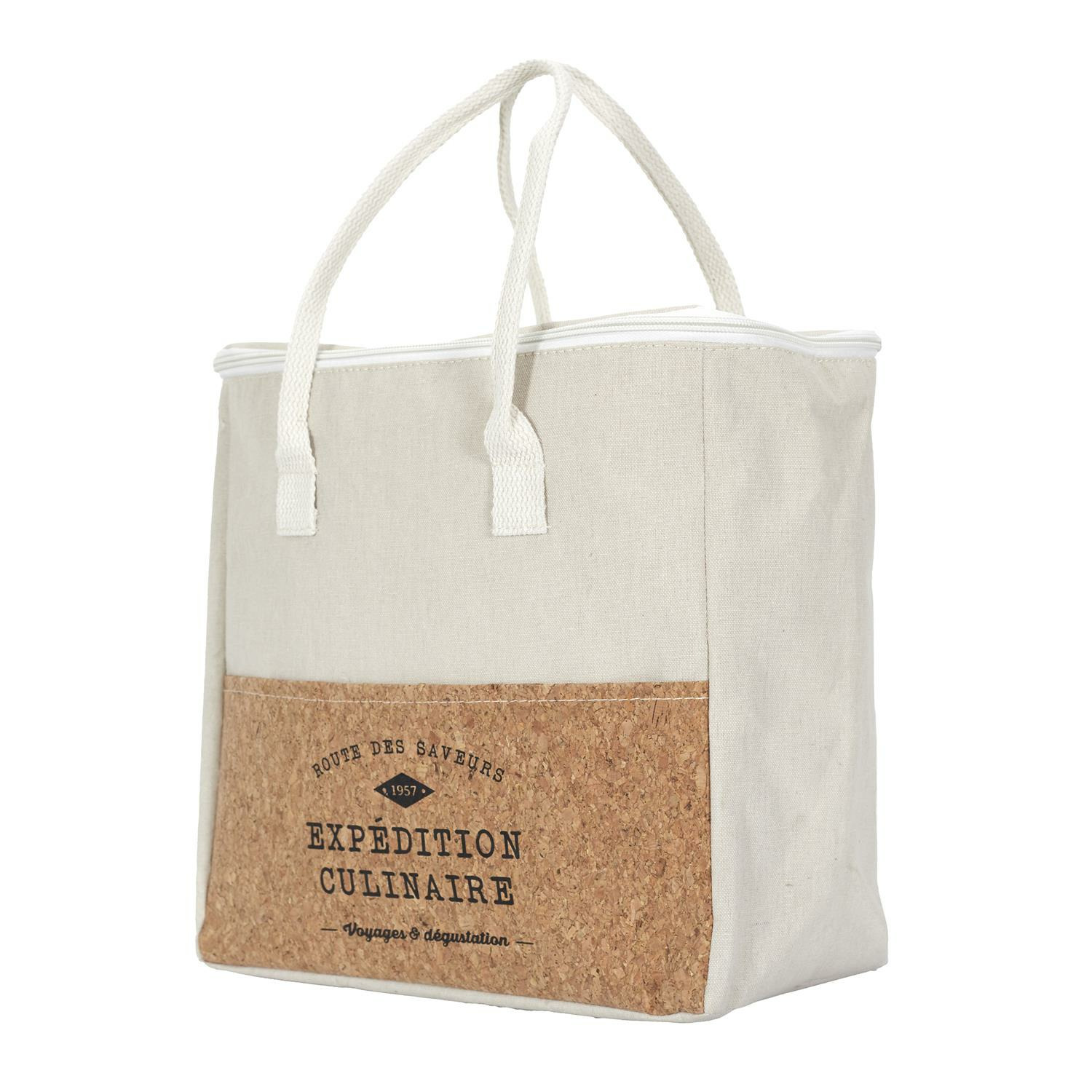 Cook Concept Koeltas Miami - voor lunch en drankjes - 8L - 28 x 14 x 30 cm - Draagband - wit -