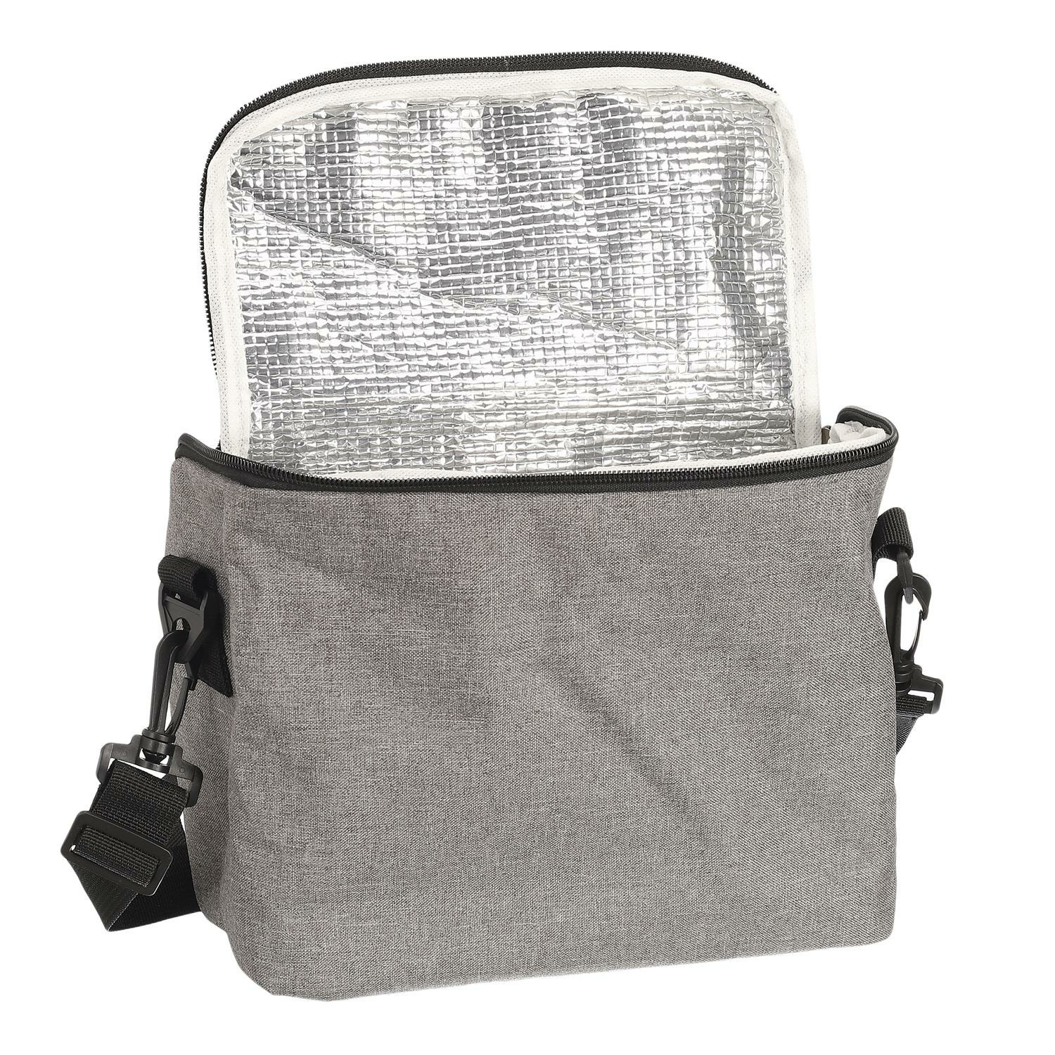 Cook Concept Koeltas  - voor lunchpakket of drankjes - 7 liter - 26 x 12 x 21 cm - Draagband - Grijs -
