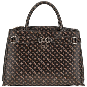 Guess Handtas  ARLENA LOGO GIRLFRIEND SATCHEL MOCHA LOGO HWPS93 36060