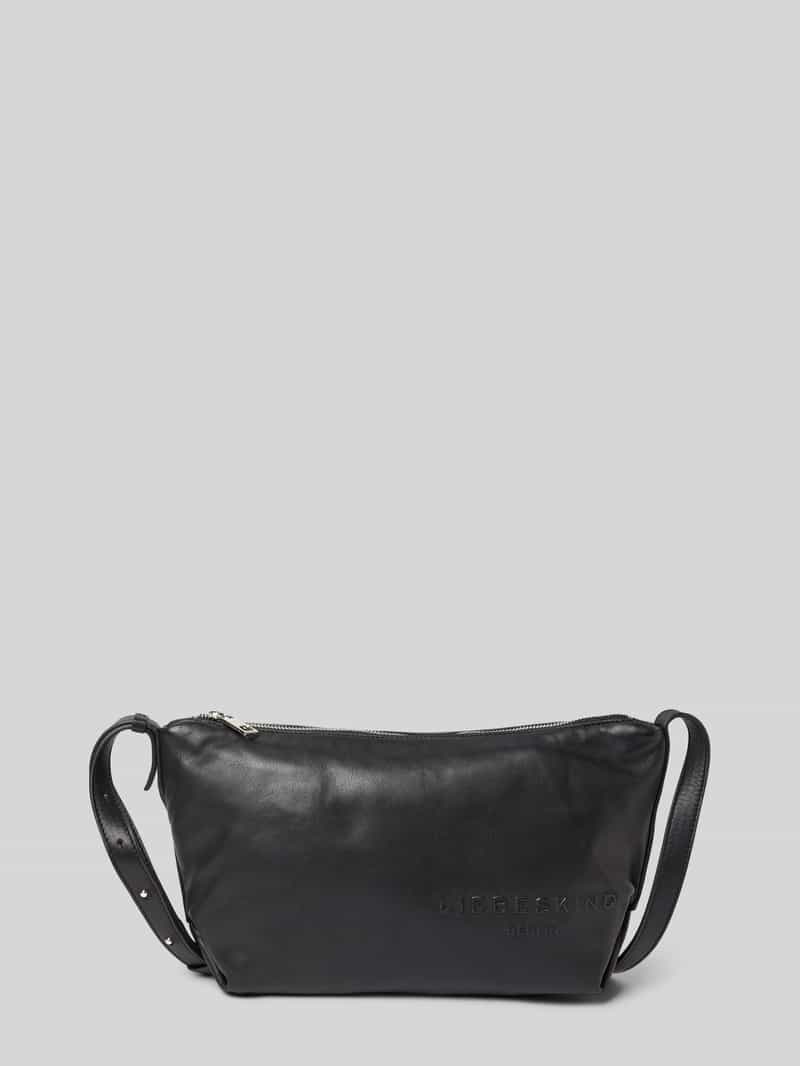 Liebeskind berlin Handtas van leer met labeldetail, model 'Elvira'