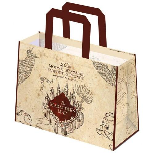 Harry Potter Marauders Map Tote One Size beige/rood