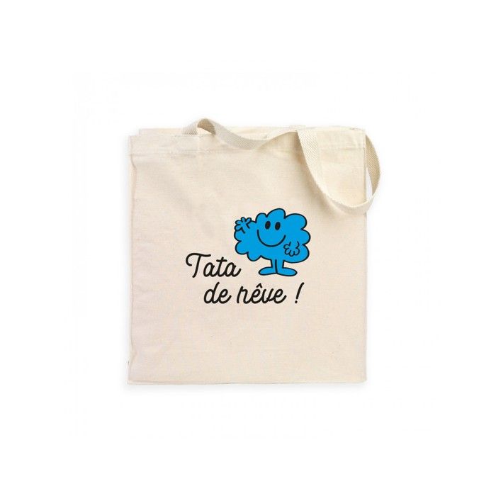 MANI TEXTILE Totebag - Monsieur Madame - Tata De Reve Coeur - Beige - Coton - Taille Unique