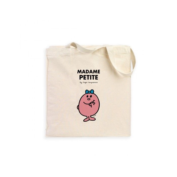 MANI TEXTILE Totebag - Monsieur Madame - Madame Petite - Coton - Taille Unique - Beige