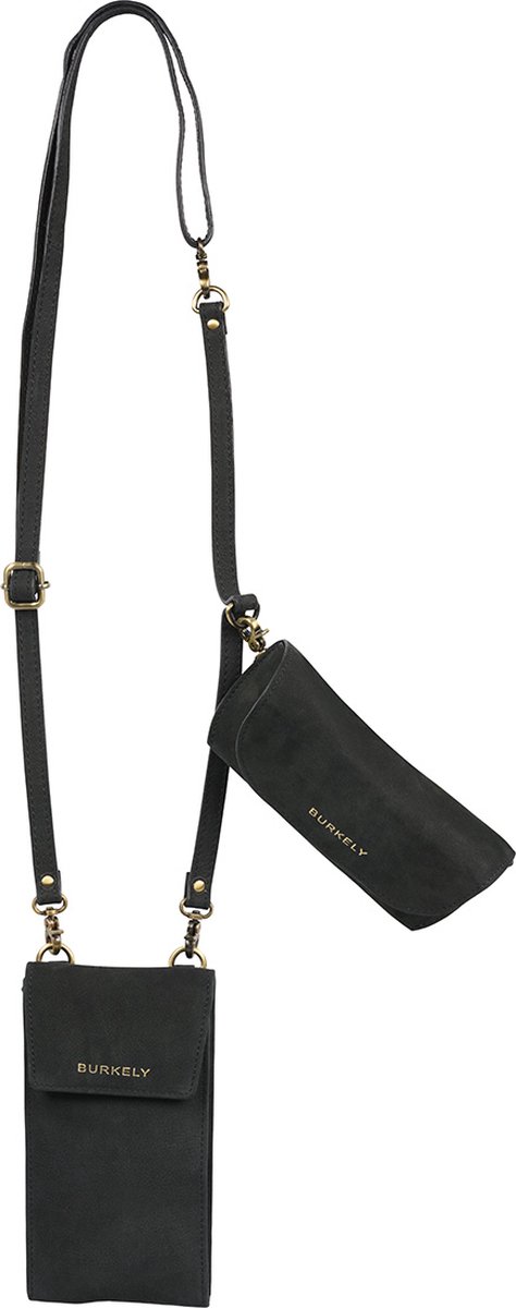 Burkeley Burkely Bianca Unisex Telefoontasje En Zonnebrillenhoes - Zwart