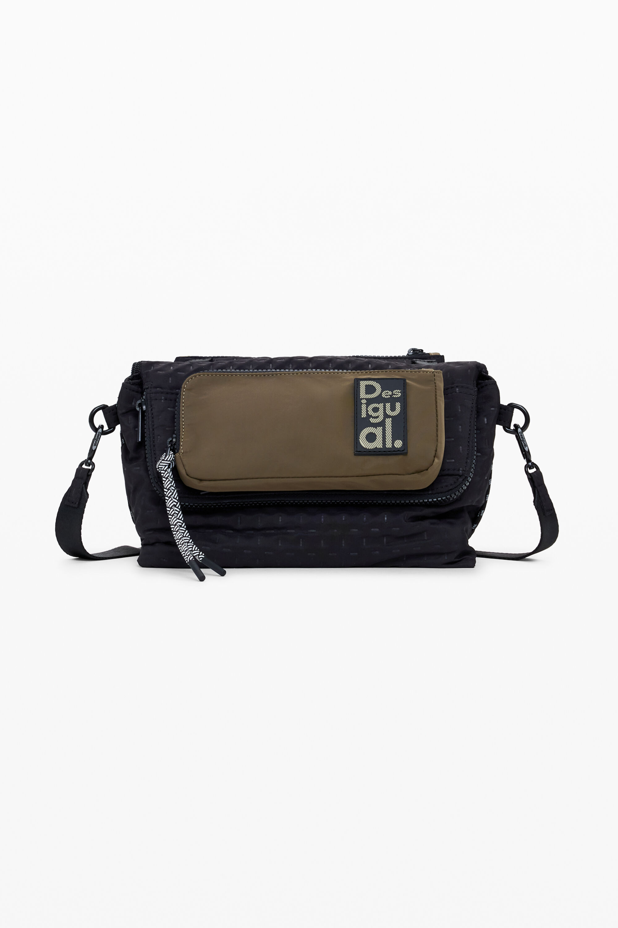 Desigual Voyager tas met meerdere posities - BLACK