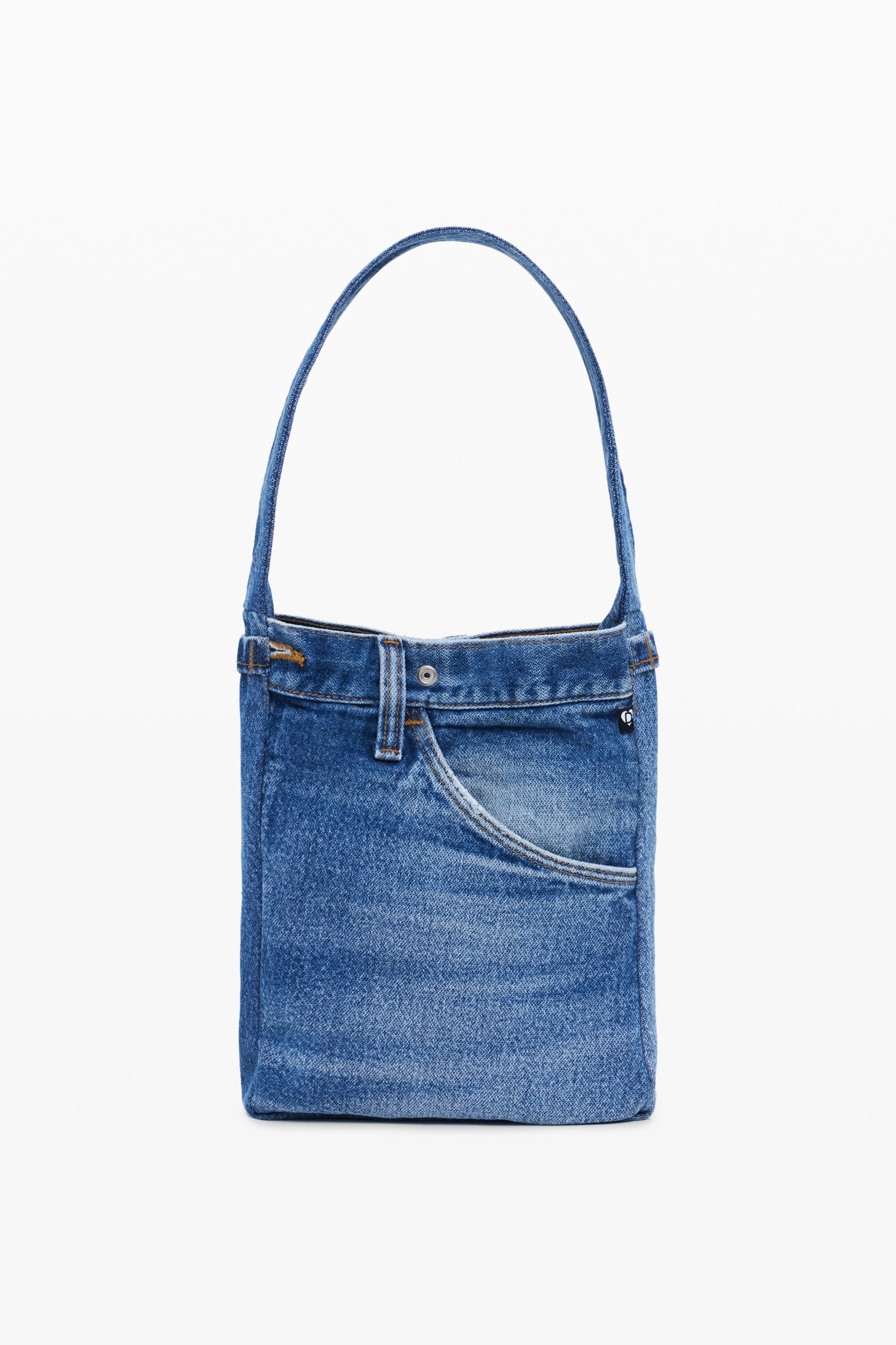 Desigual Middelgrote denim tas - BLUE