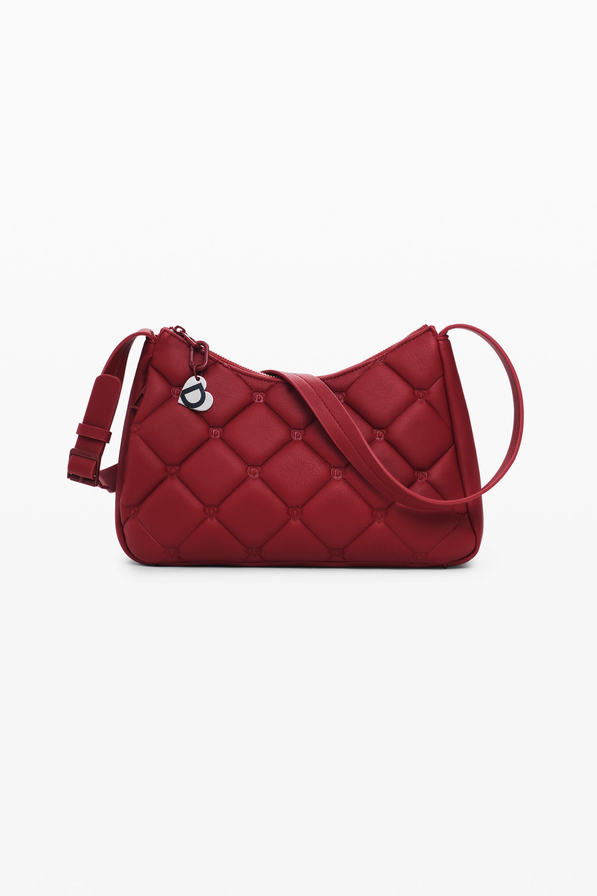 Desigual Middelgrote gewatteerde tas - RED
