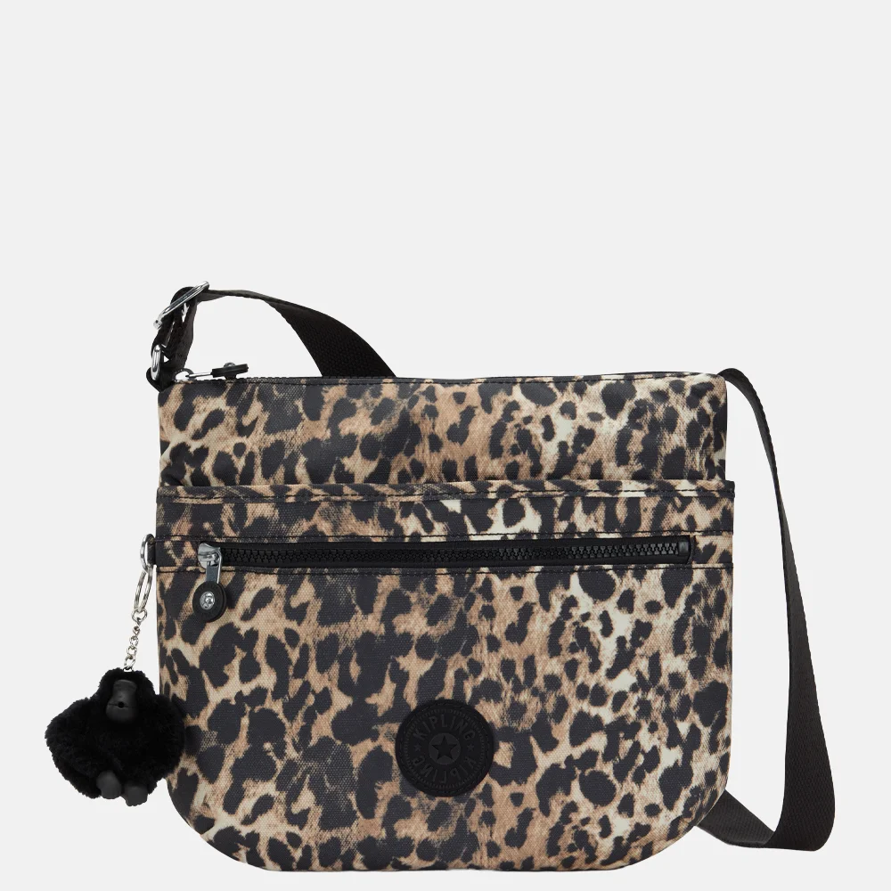 Kipling Arto crossbody tas wild leopard