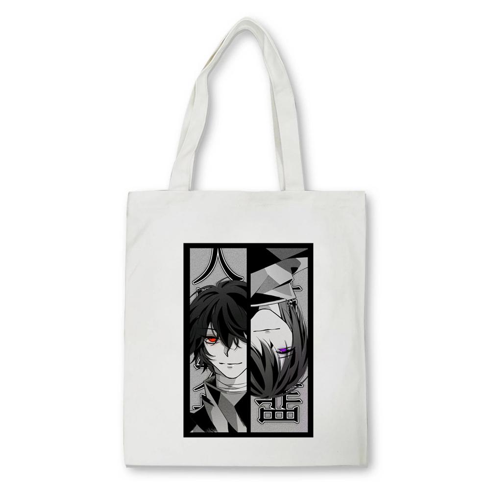 Aidegou20 Chuuya Nakahara Bungou Stray Dogs Anime Handtassen Schoudertassen Casual Shopping Meisjes Handtas Vrouwen Canvas Tas Bolsas 24*26cm