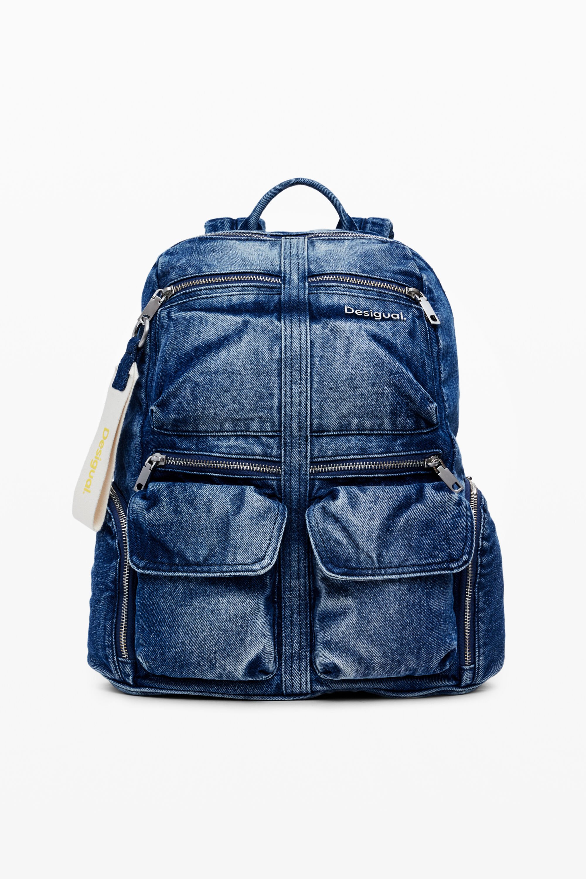 Desigual Denim rugzak L - BLUE