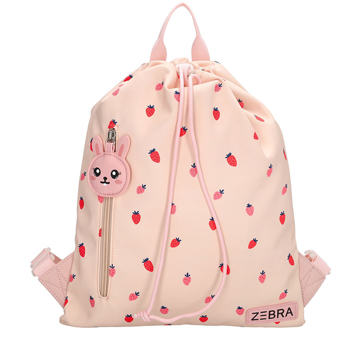 Zebra Trends Buddies Gymtas Rugzak Konijn Roze