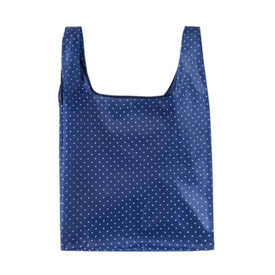 Tuosai Opbergtas Grote capaciteit Ingebouwde kleine zak Oxd-doek Outdoor Draagbare opvouwbare boodschappentas blauw