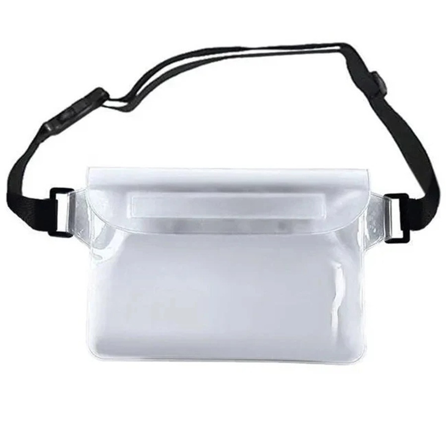 Trizand telefoon/sleutel tas - waterdicht - 27 x 20 x 2 cm - heuptas - onderwater hoes -