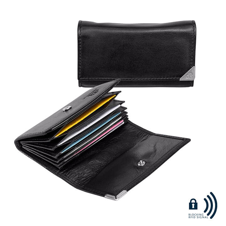 DR Amsterdam|H.J. de Rooy dR Amsterdam Toronto Pasjeshouder RFID Blauw