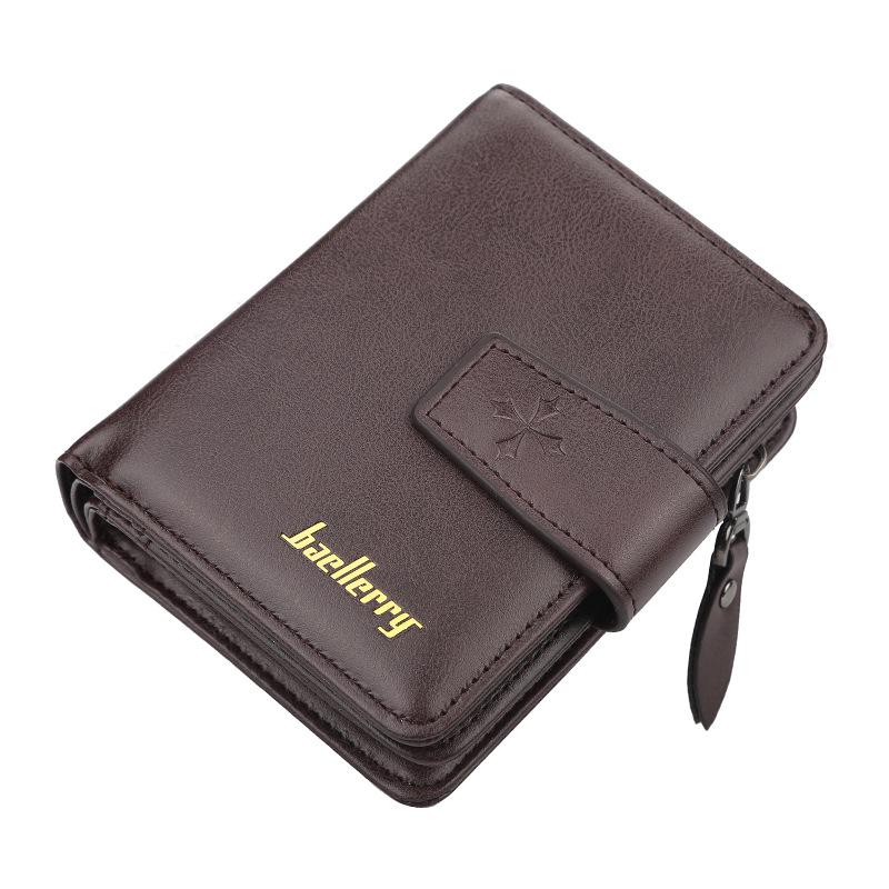 Baellerry Merk heren pu lederen portemonnee ontwerp kleine mannelijke clutch herenportemonnees met creditcardpaspoorthouder