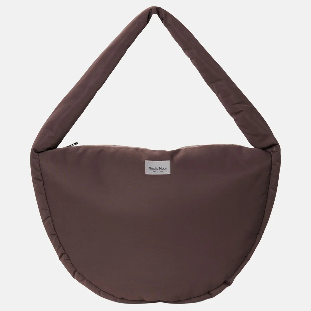 Studio Noos Puffy crossbody tas brown