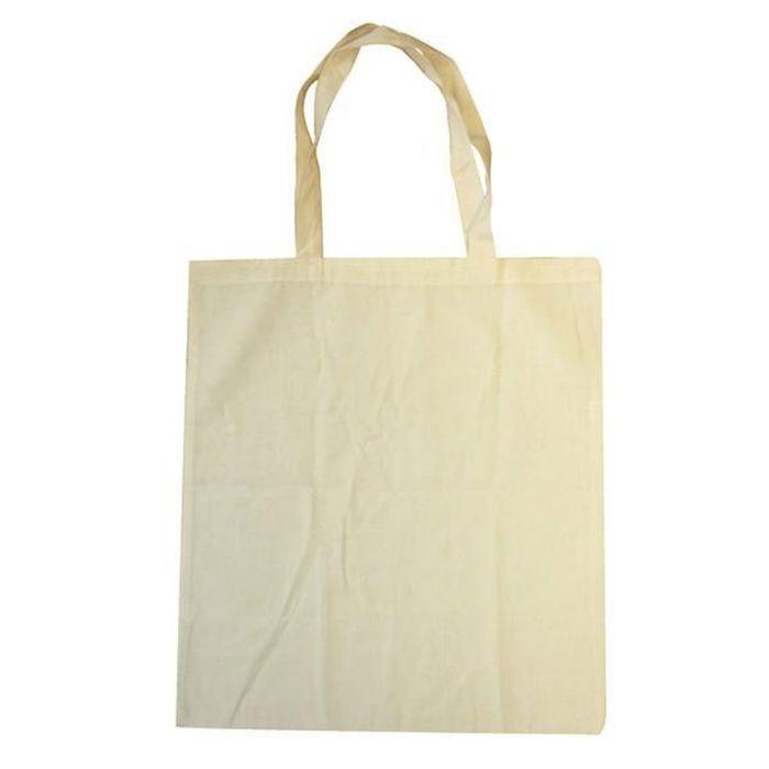 You do it 2 sacs shopping tote bag en coton 37 x 42 cm