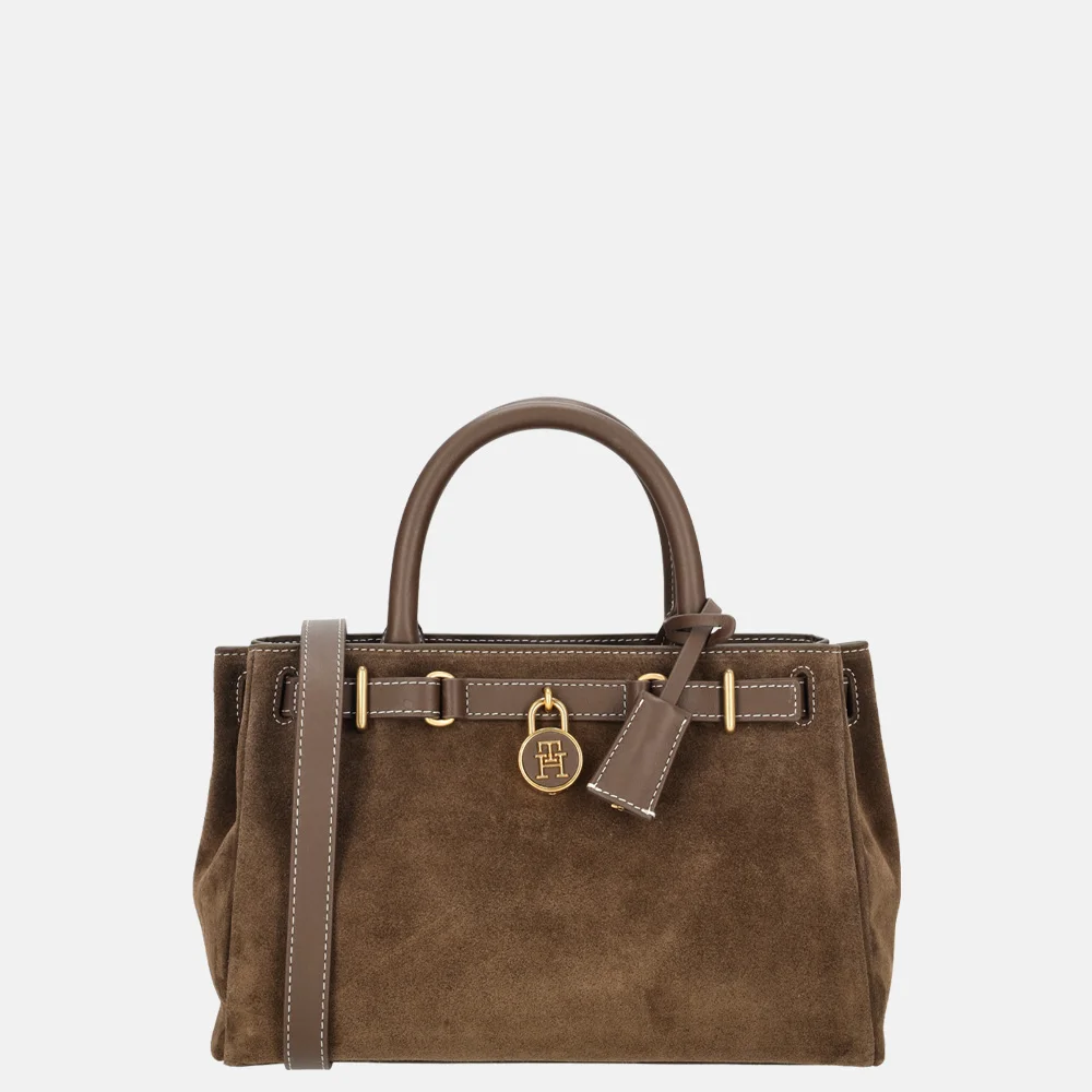 Tommy Hilfiger Draagtas AMERICAN ICON MINI TOTE SUEDE LE