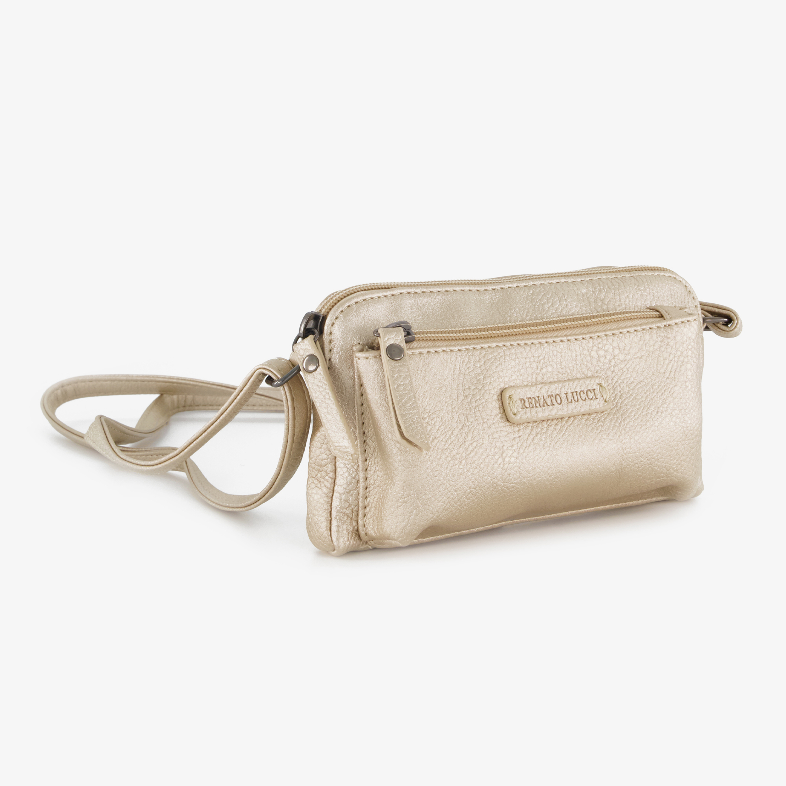 Renato Lucci dames schoudertas goud